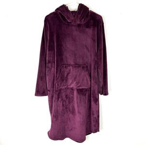 32 DEGREES Heat Women's Hooded Cozy Plush Sleep Lounger S/M